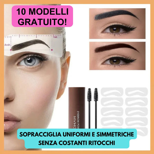 Correttore per sopracciglia BrowMaster + 10 modelli REGALO