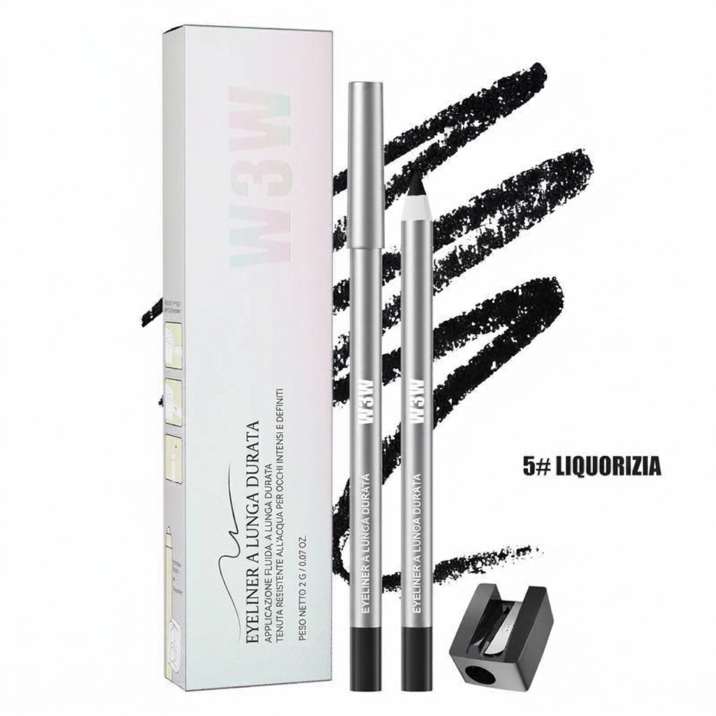 Eyeliner Matita Waterproof 24 Ore Formula Cremosa Resistente