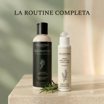 Celestine Shampoo al Rosmarino & Cheratina