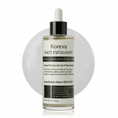 Pori Affinati e Pelle Purificata con Esfoliante al Riso Coreano