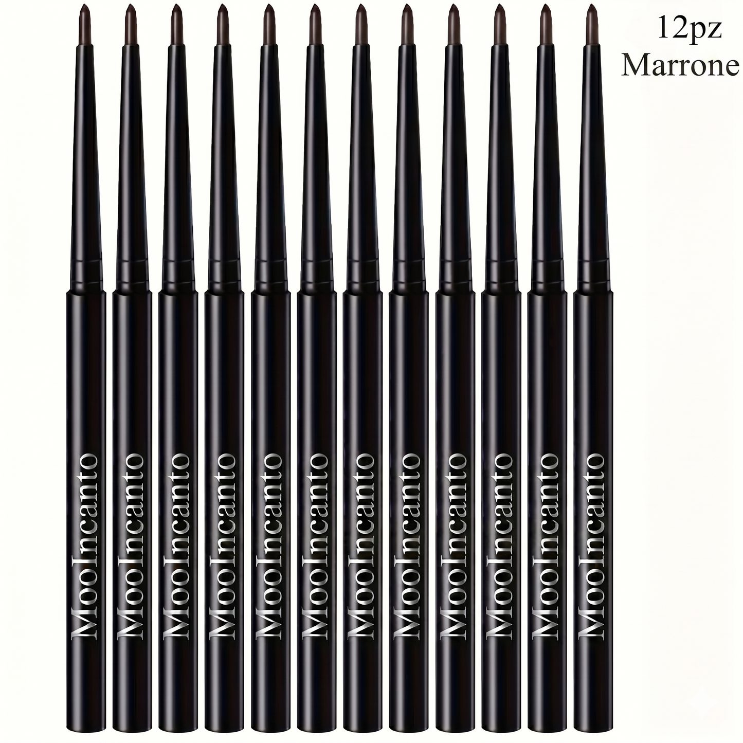 Eyeliner Liquidi Set 12 Alta Pigmentazione Lunga Durata
