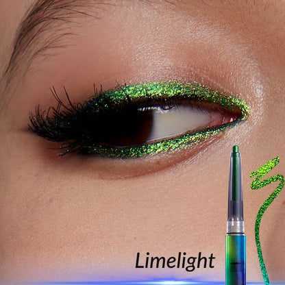 Eyeliner Glow Melt-On Resistente All'Acqua Effetto Multicromatico