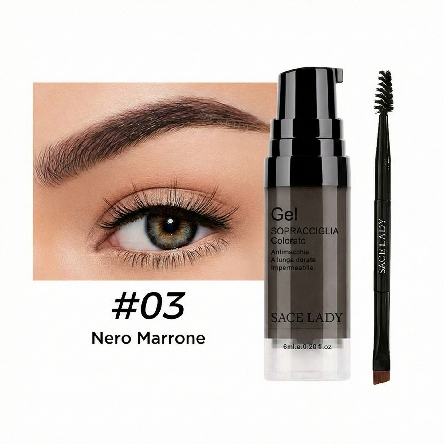 Gel per sopracciglia 3D - 6 ml