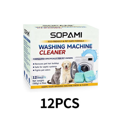 Neutralizza Odori Pulitore Lavatrice Pet-Friendly 12 Compresse