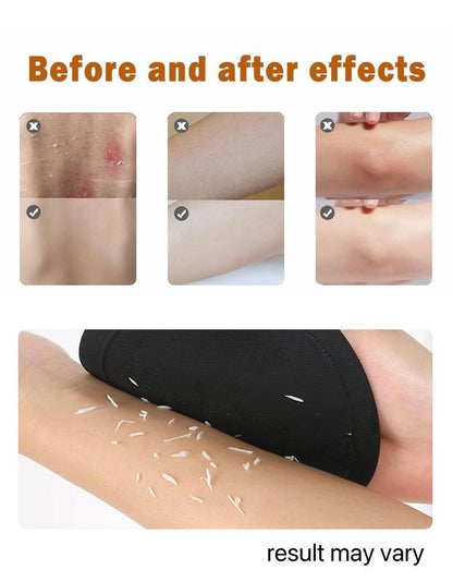 Detergente Corpo Esfoliante Morbido in Gomma per Pelle Delicata