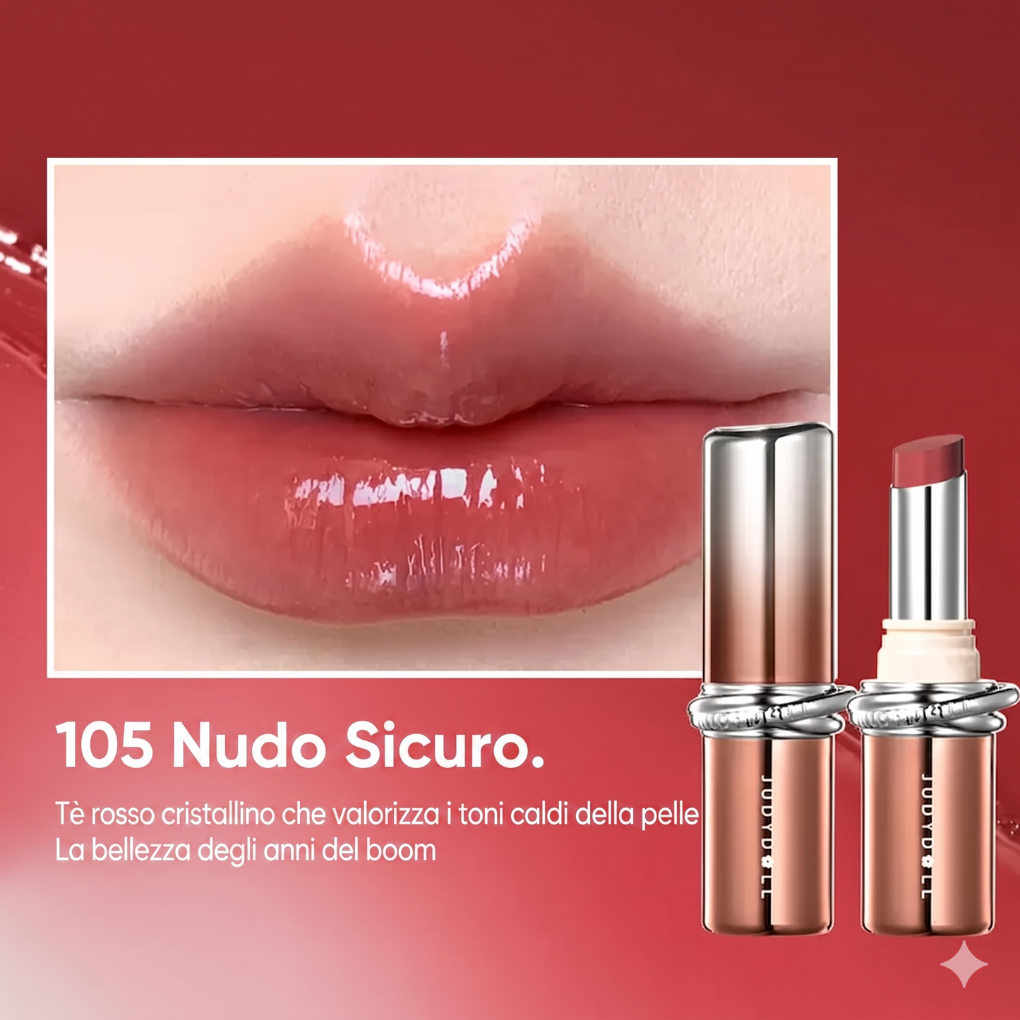 Rossetto Idratante Lunga Tenuta Con Olio Protettivo Waterproof