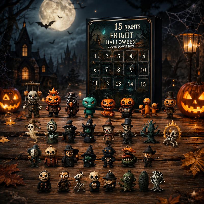Calendario Avvento Halloween 31 Giorni Sorprese Horror