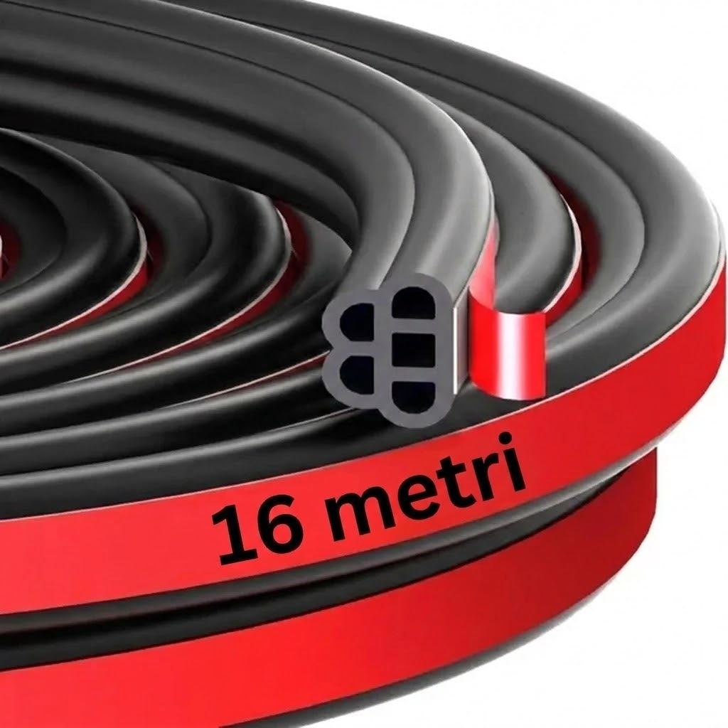 10 metri - Guarnizione per portiera auto
