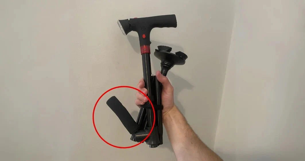 Il bastone che ti aiuta ad alzarti in piedi da solo e a camminare senza paura di cadere.