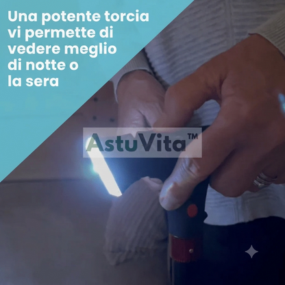 Il bastone che ti aiuta ad alzarti in piedi da solo e a camminare senza paura di cadere.