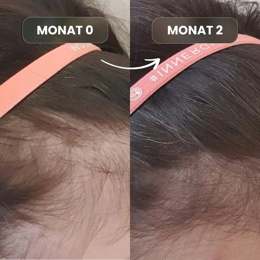 Olio vegano per capelli per una crescita rapida