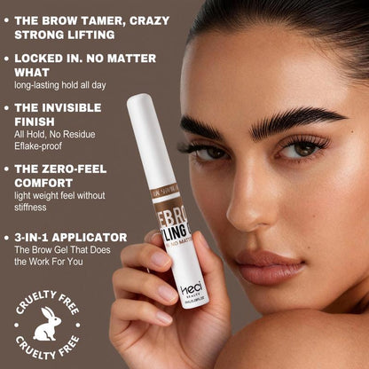 Gel Sopracciglia Trasparente Tenuta Forte Waterproof 2 Pezzi