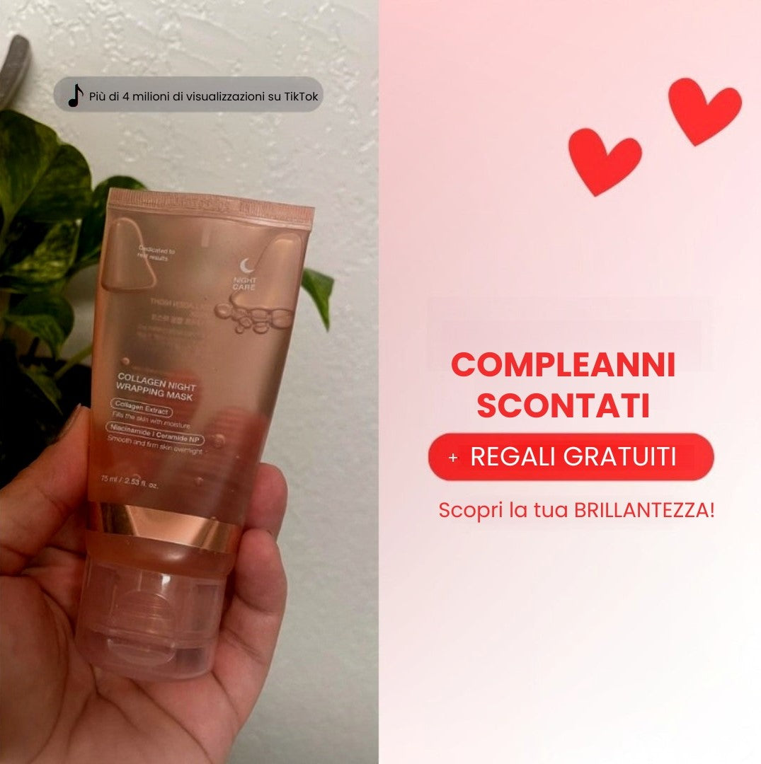 Maschera da notte al collagene Seluna