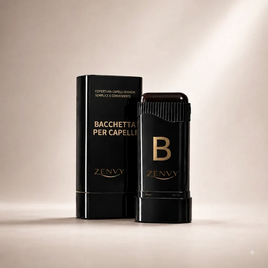 2-in-1 Pettine per Ritocco dei Capelli Grigi – Copertura Istantanea