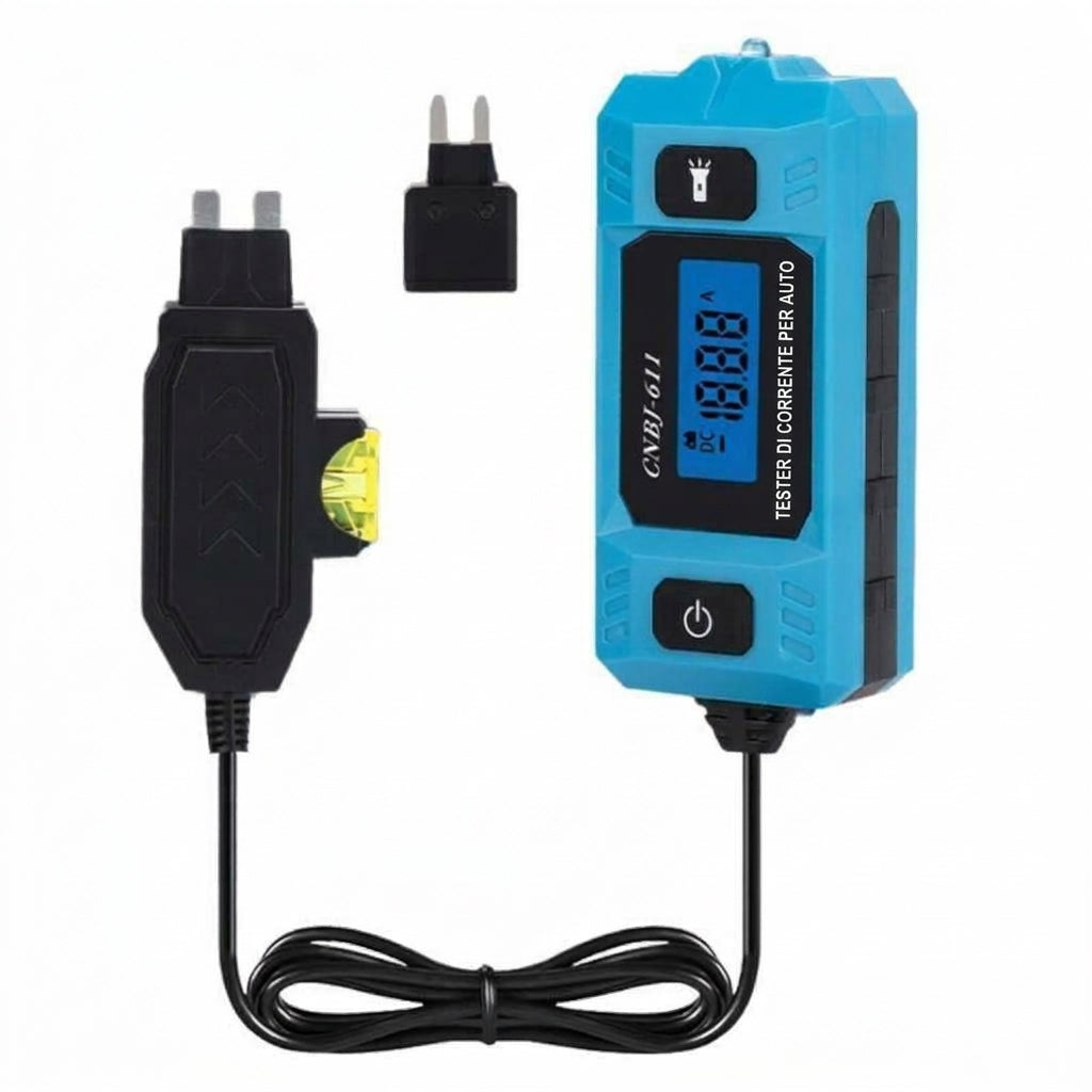 Tester Circuiti DC 48V Compatto con Batteria 23A 12V Impermeabile