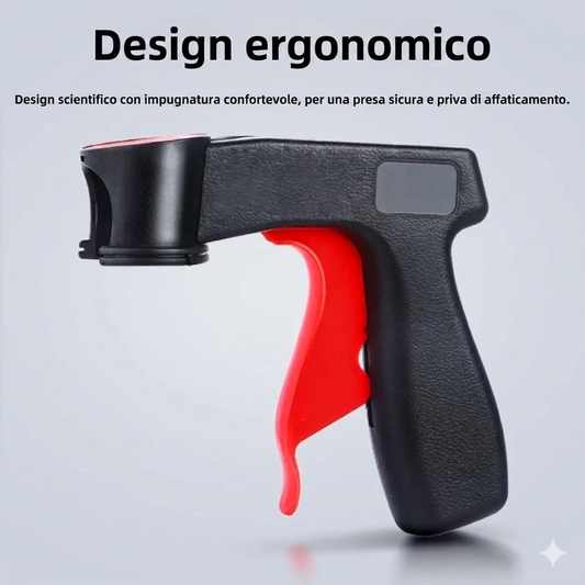 Pistola a spruzzo universale per aerosol – Impugnatura ergonomica per ristrutturazioni e cambio colore