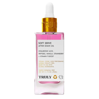 Olio dopobarba delicato - Profumo di fragola e vaniglia