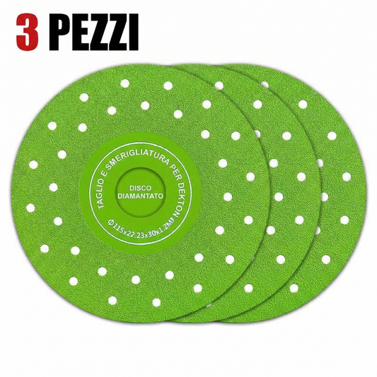 3 pezzi - Lame per seghe diamantate da 115 mm