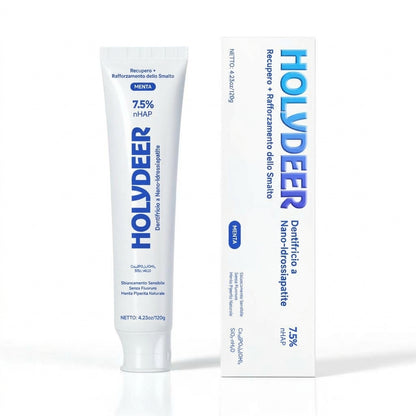 Sbiancante Dentifricio Fluoro-Free con Nano Idrossiapatite