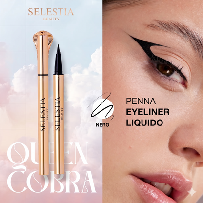 Tratto Preciso Eyeliner Liquido Resistente Sbavature Punta Feltro
