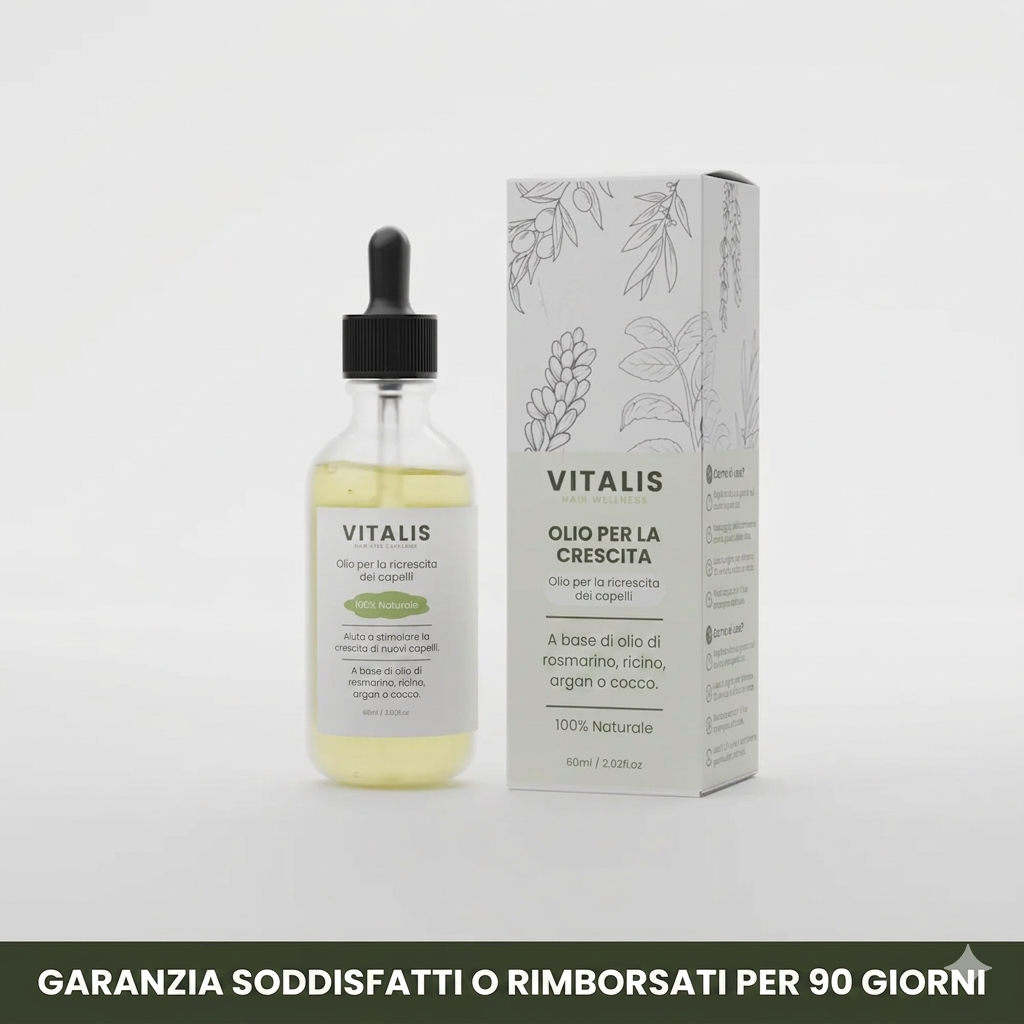 Siero per la crescita dei capelli da uomo