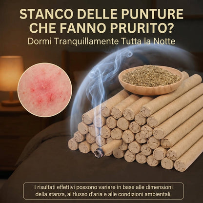 Aromaterapia Calmante Incenso Mugwort Lenta Combustione