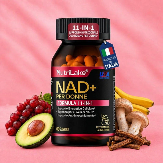 Anti-Aging Integratore con Trans-Resveratrolo e CoQ10 per Donna