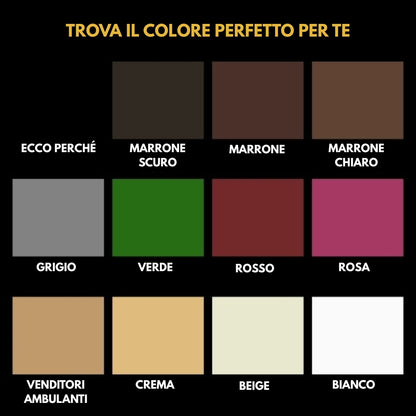 CUEROPRO™ - Ripara qualsiasi tipo di pelle in soli 10 minuti! Facile da usare e fa risparmiare centinaia di euro sulle riparazioni.