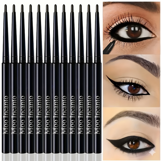 Eyeliner Liquidi Set 12 Alta Pigmentazione Lunga Durata
