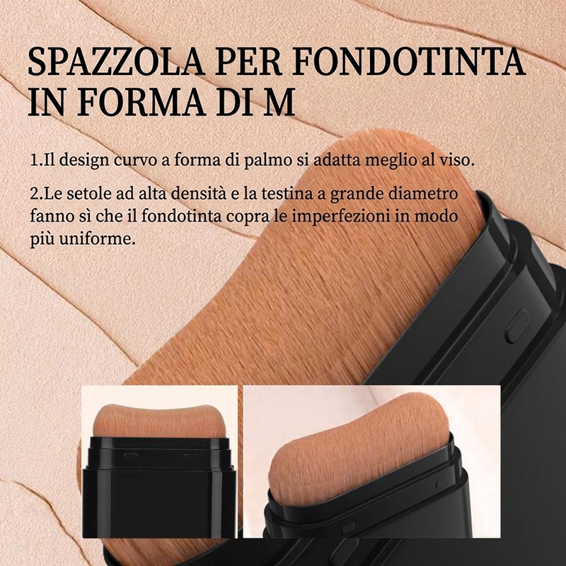 Copertura Impermeabile Stick Correttore Idratante con Pennello