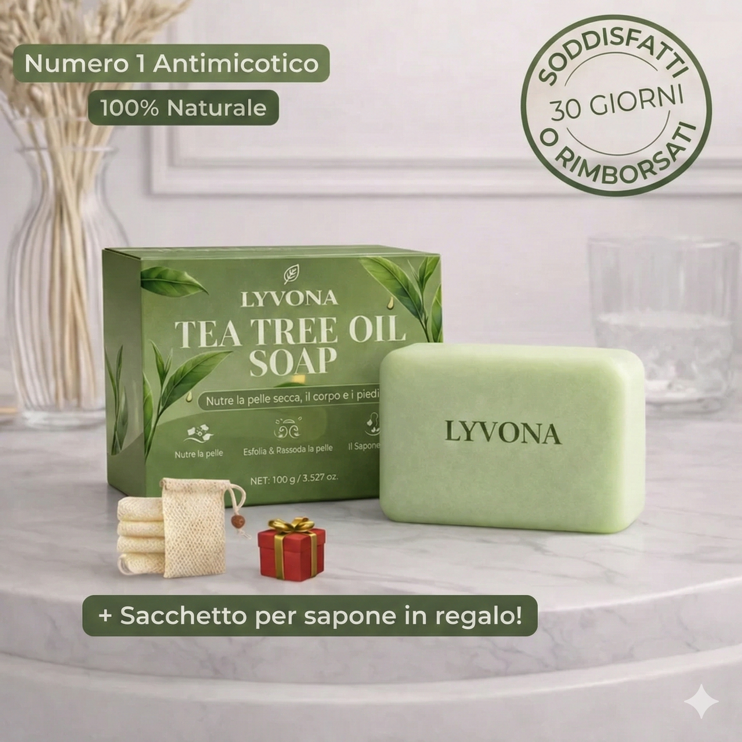 Sapone antimicotico Lyvona