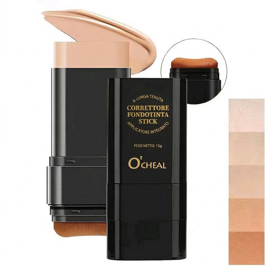 Base Idratante e Correttore Stick 2-in-1 Formula a Lunga Tenuta