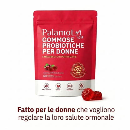 Palamot™ Caramelle gommose probiotiche per l'equilibrio ormonale