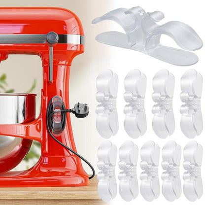 Organizzatore Cavi Cucina con Ganci Silicone e Colla 3M