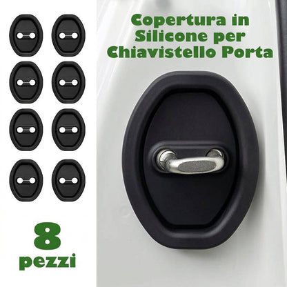 Confezione da 8 - Installazione Facile Copertura Serratura Porta Auto Autoadesiva