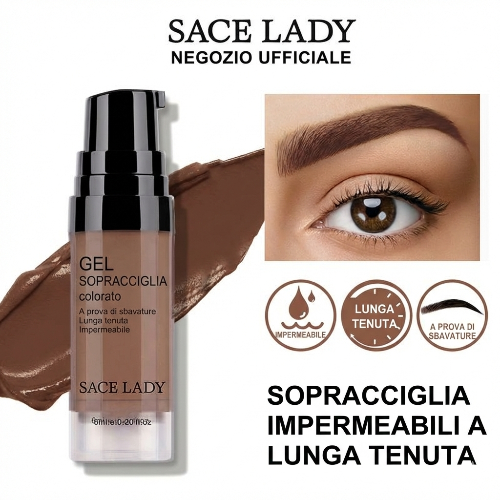 Gel colorato per sopracciglia - Impermeabile