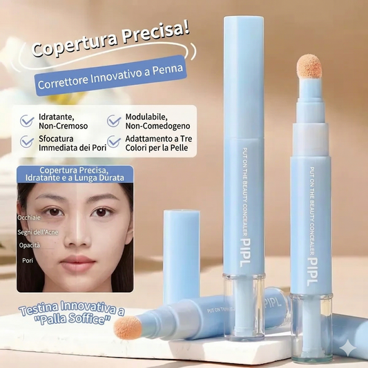 PIPL Dual Concealer and Foundation – 2-in-1 a Lunga Tenuta (24h)