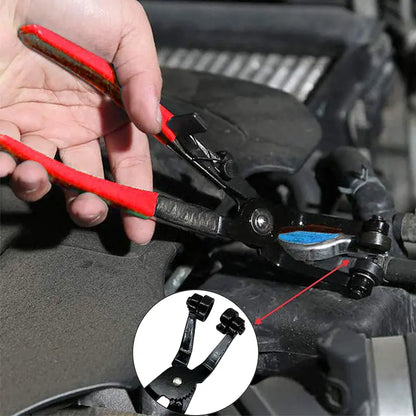 Set di pinze per fascette stringitubo - a braccio lungo (9 pezzi)