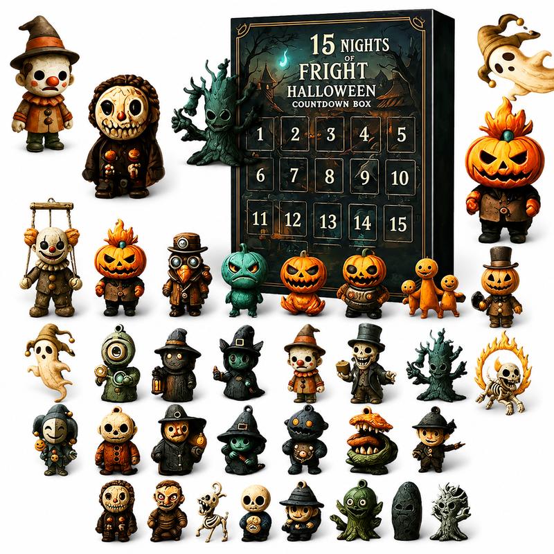 Calendario Avvento Halloween 31 Giorni Sorprese Horror