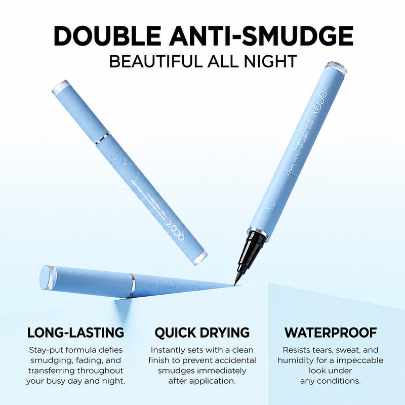 Eyeliner Waterproof Leggero Lunga Tenuta Texture Setosa