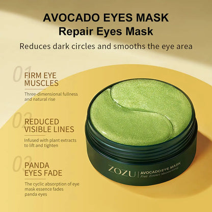 Idratazione Profonda Maschera Occhi Avocado 60 Pezzi Set