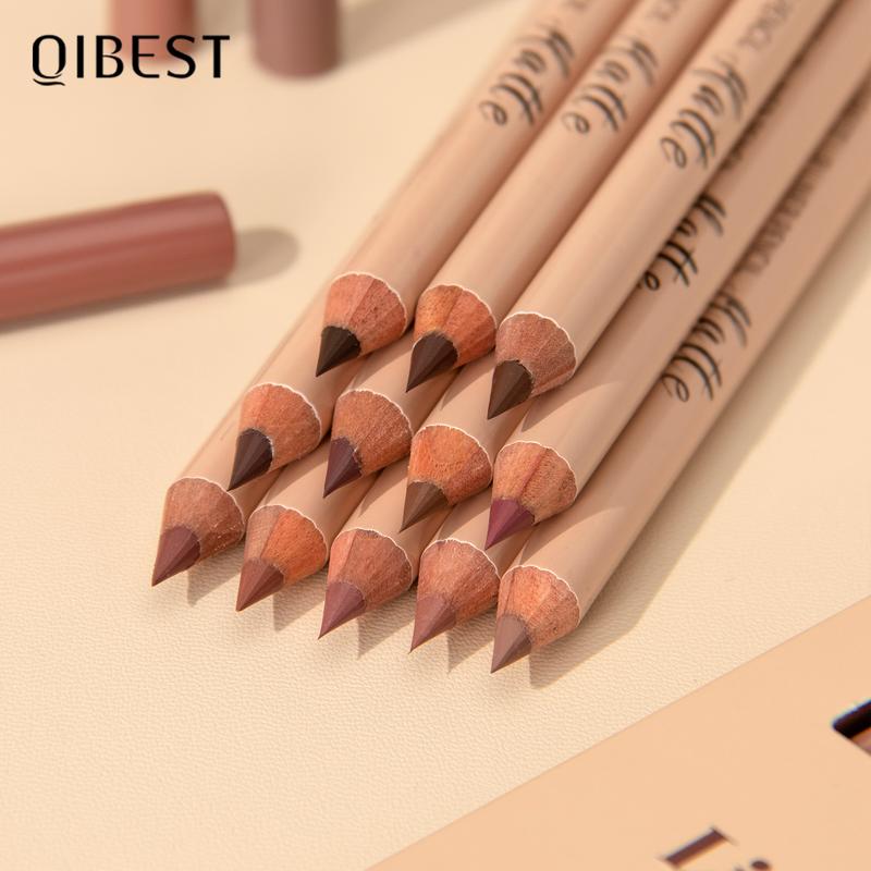 Lunga Durata Matite Labbra Opache Finitura Vellutata Set 12