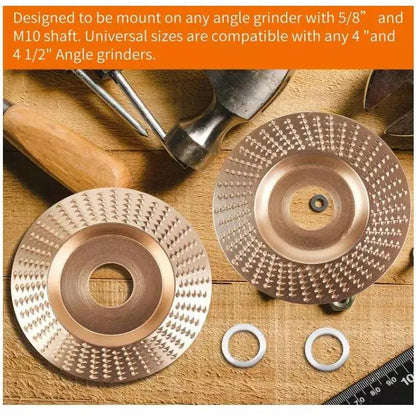 Confezione da 3 - Resistenti Dischi Abrasivi per Levigatrice Uso Legno e Metallo