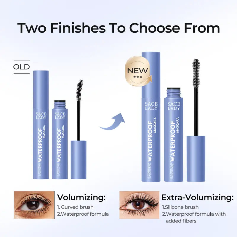 Volume Intenso Mascara Waterproof Nero Effetto Allungante