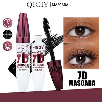 Lunga Durata Mascara Ciglia 7D Impermeabile Effetto Naturale