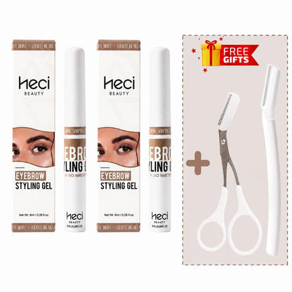 Gel Sopracciglia Trasparente Tenuta Forte Waterproof 2 Pezzi