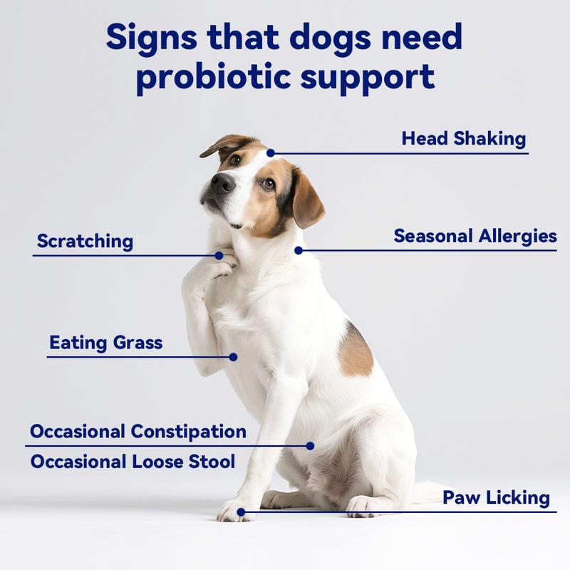 Supporto Immunitario Cane Multivitaminico 8-in-1 con Probiotici