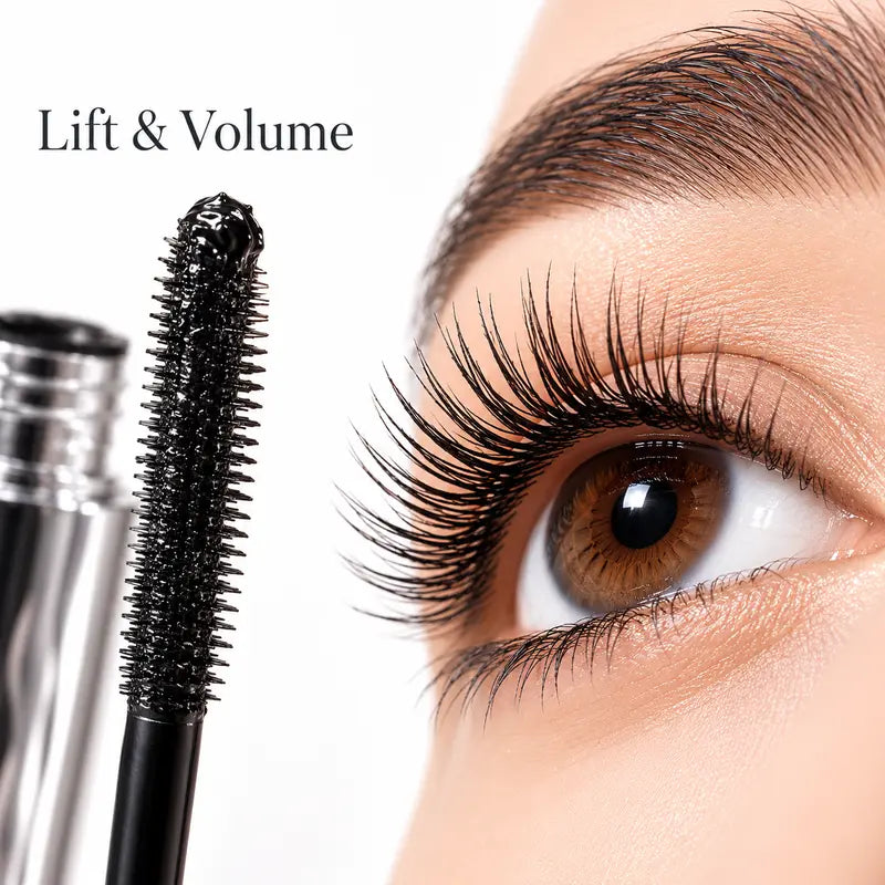 Allungante E Curvante Mascara Tubo Spazzola A Spirale Waterproof