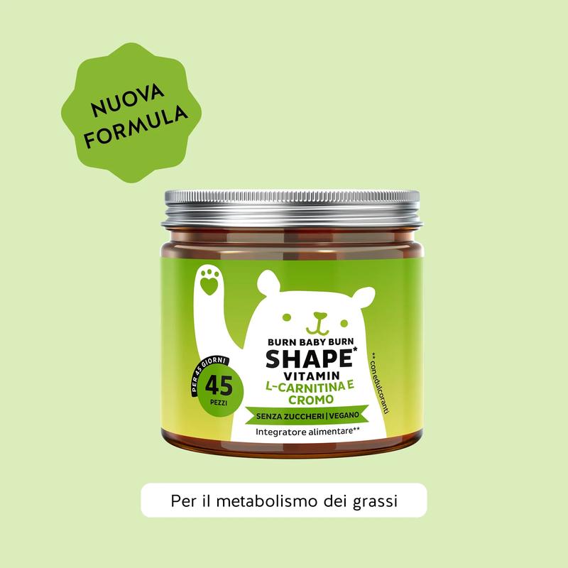 Supporto Metabolico Integratore Vitamine Biotina e Tè Verde Vegan