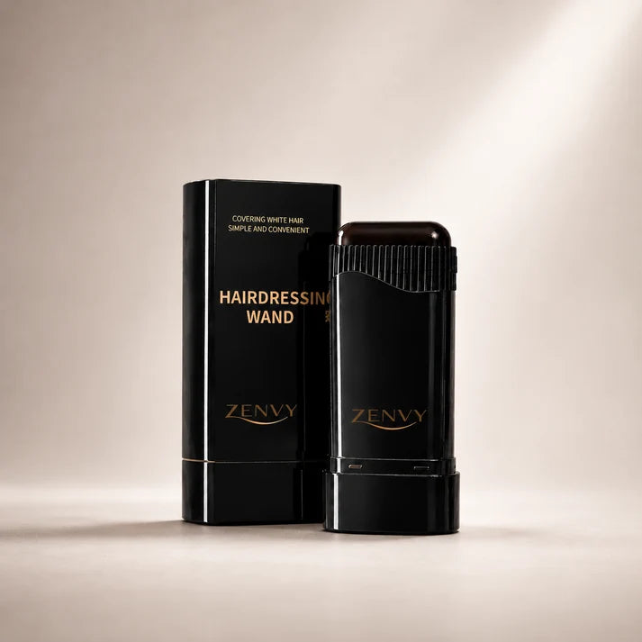 2-in-1 Pettine per Ritocco dei Capelli Grigi – Copertura Istantanea